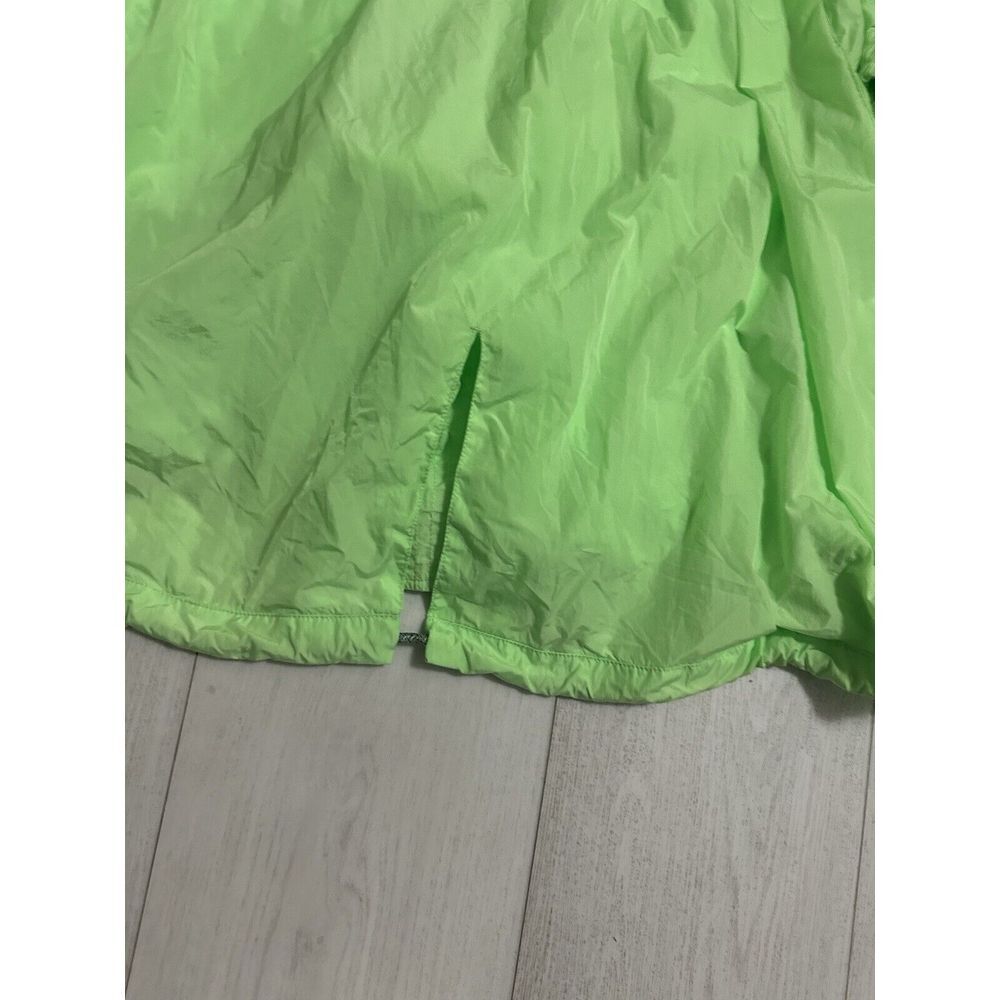NWT‎ Free People Movement Aurora Maxi Windbreaker Parka Jacket Neon Lime XS $228 - Picture 12 of 14
